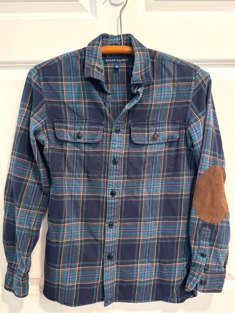 Women’s Ralph Lauren Plaid Button-down Shirt.